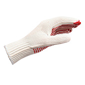 Zaštitne, grubo pletene rukavice poliamid-pamuk                                                     