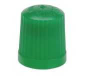 Plasticna kapa za ventile pneumatika, zelena sa dihtungom                                           