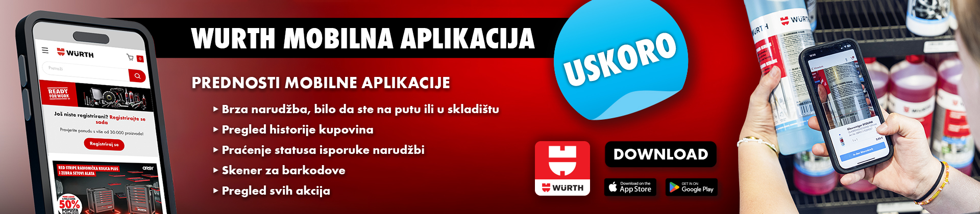 Wurth BH Mobilna Aplikacija