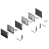 Okov za podizna vrata za široke fronte Kinvaro T-Slim Okov za podizna vrata za široke fronte Kinvaro T-Slim