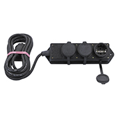 Razdjelnik sa zaštitnim kontaktom 3-struki H07RN-F 3G1,5