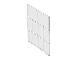 Sistem plastičnih kutija za skladištenje Pribor