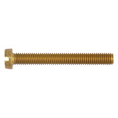 Vijak cilindricne glave sa prorezom DIN 84 mesing bez površinske zaštite