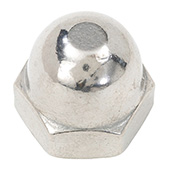 Šestougaona šešir navrtka visokog oblika DIN 1587 nehrdajuci celik A2