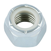 Snižena 6-ug. navrtka sa stez. umetkom colna DIN 985 sl. cel. GR5 plav cinc Snižena 6-ug. navrtka sa stez. umetkom colna DIN 985 sl. cel. GR5 plav cinc