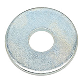 Podloška sa okrug. otvorom za drv. konstrukc. DIN 440 obl. R celik plav cinc
