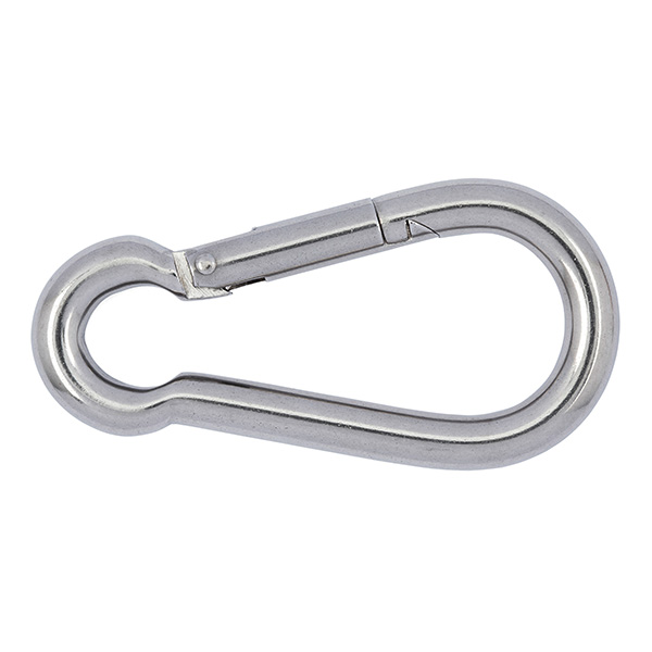 Karabiner kuka DIN 5299 Inox A2 blank