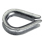 Ušica za sajlu, DIN 6899 tip B, cincana, Connex