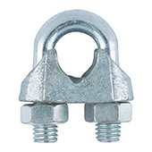 Stega za spajanje sajli DIN 741 celik plavo cincan