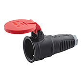 Utičnice sa zaštitnim kontaktom i preklopnim poklopcem