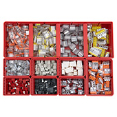 Uticne redne stezaljke, set