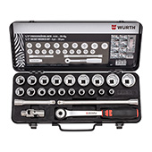 1/2 col Nasadni kljuc-Set, 6-ugaoni 23-dijelni