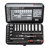 1/4 col Nasadni kljuc-Set 42-dijelni