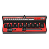 1/2 col set pojacanih 6-ugaonih nasadnih kljuceva 12-dijelni