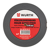 Mjerni listic u traci Mjerni listic u traci