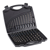 Spiralne burgije ZEBRA SMART STEP EU+ HSS DIN340, 25 dijelova