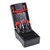 Stepenaste spiralne burgije ZEBRA SMART STEP HSS ALTIN, 3 dijela Stepenaste spiralne burgije ZEBRA SMART STEP HSS ALTIN, 3 dijela