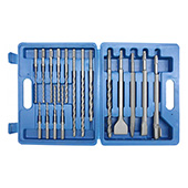 Set burgija/sjekaca SDS-plus 17-dijelova, ConP