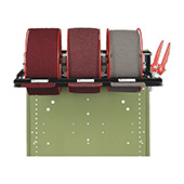 Sistem brusnog flis dozatora