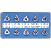 ATORN Set reznih plocica za urezivanje navoja, univerzalne, desne ATORN Set reznih plocica za urezivanje navoja, univerzalne, desne