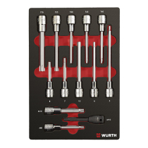 Set nasadnih ključeva TX, 6UG, XZN 1/2col, 4.4.1, 13-dijelni