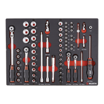 Set nasadnih ključeva 1/4+3/8 col 8.4.1, 62-dijelni