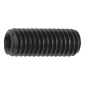 Navojna čivija sa un. 6-ug. i ravnim vrhom ISO 4026 čelik 45H bez površ zašt, M5X5