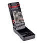 Spiralne burgije ZEBRA SMART STEP EU+ HSS DIN340, 19 dijelova, D1-10 mm                                