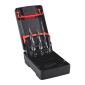 Set spiralnih stepenastih ZEBRA SMART STEP burgija DEEP CUT, 3 dijela, D4-20 mm                                
