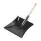 Metlica/lopatica za čišćenje s drvenom drškom, L280mm                                  