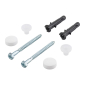 Set za pričvršćivanje WC školjke sa cinčanim vijcima, 6X70mm                                  