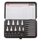Set nasadnih ključeva i biteva 10 mm 30-dijelni, 280x165x45 mm