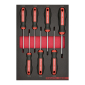 Set TORX odvijača RED STRIPE SC2, 4.4, 8 dijelova, "4.4; 8 dij."                           