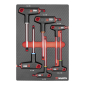 Set imbus T-odvijača 4.4.1, 6 dijelova, Carbon                                  