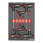 Set torx T-odvijača 4.4.1, 6 dijelova, Carbon                                  