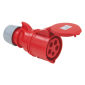 CEE-Utičnica 400 V, 6 H, 32A/400V/IP44/petopolna                 