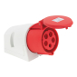 Utični konektor, CEE zidna utičnica, 32A/250V/IP44/petopolna                 