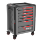 Radionička kolica RED STRIPE Plus 8.4, 7 ladica