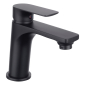 Armatura za umivaonik Noir Round, crna                                    