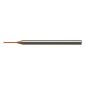 ATORN Kopirno glodalo mini za alu-leguru, TIP W, Z2, 30st, VHM-ULTRA N, HA, D1,5x1,8/15mm                           