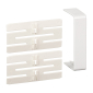 Spojnica za parapetne kanale Optiline 45, 95x55, PC/ABS, Bijeli                   