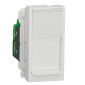 Podatkovna uticnica RJ45 CAT6A FTP Unica, 1M, IP20, bijela