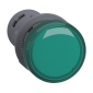 Lampice Easy Harmony XA2E, lampica, zelena, 220VAC, FI 22, IP65    